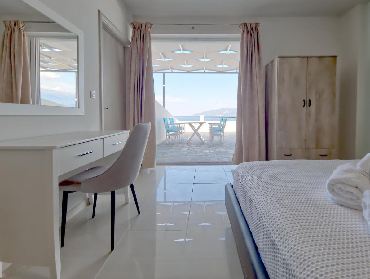 Epipleon Luxury Suites -105- Δωμάτιο 35Τμ Με Βεράντα 35Τμ Μπροστά Στη Θάλασσα Nafpaktos Buitenkant foto